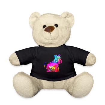 Zwergschnauzer - Teddy - Schwarz - Vorne