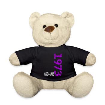 1973 édition limitée anniversaire cadeau femme mari - Nounours - noir - Devant