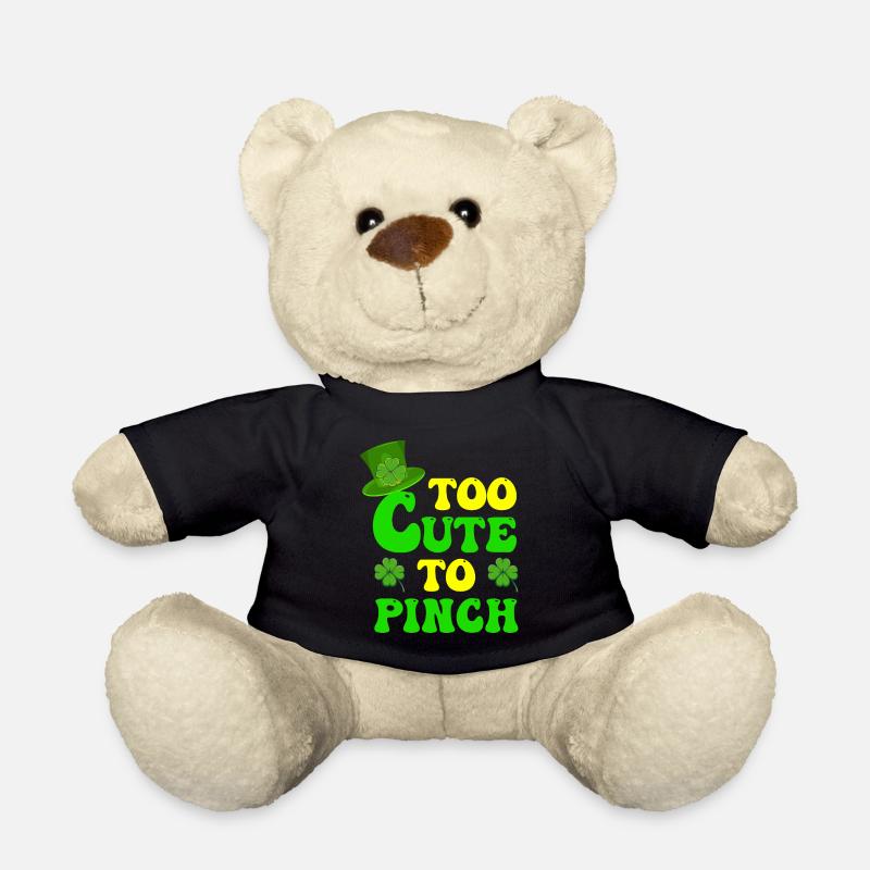 too cute to pinch - Teddy Bear - black