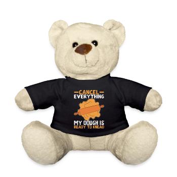 Bäcker Bäckerei Backen - Teddy - Schwarz - Vorne