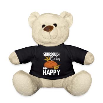 Bäcker Bäckerei Backen - Teddy - Schwarz - Vorne