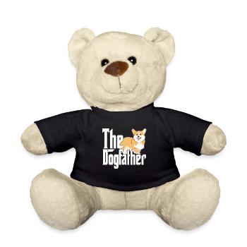 Corgi Chien Papa Chien Père Chiens Papa Père Rottie - Nounours - noir - Devant