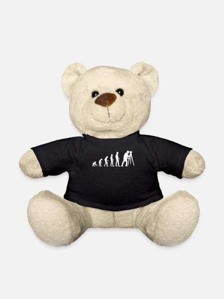 Géomètre Géomètre Evolution Cadeau - Nounours - noir