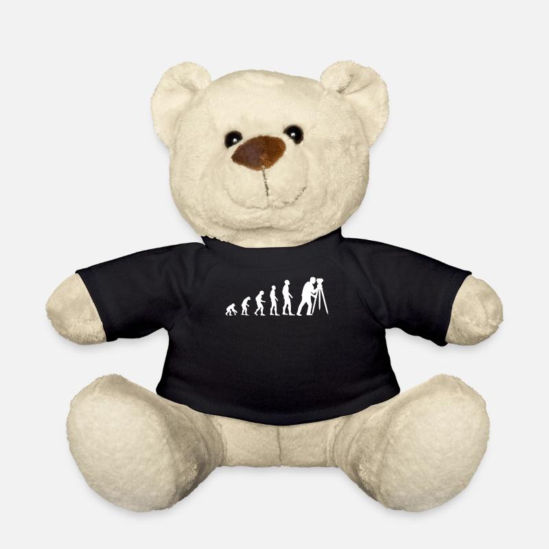 Géomètre Géomètre Evolution Cadeau - Nounours - noir