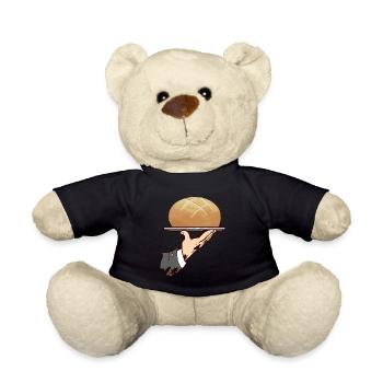 Bäcker Bäckerei Backen - Teddy - Schwarz - Vorne