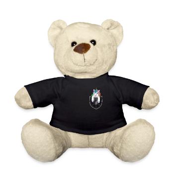 Conte de fées Créature mythique Licorne Fan Idée cadeau - Nounours - noir - Devant
