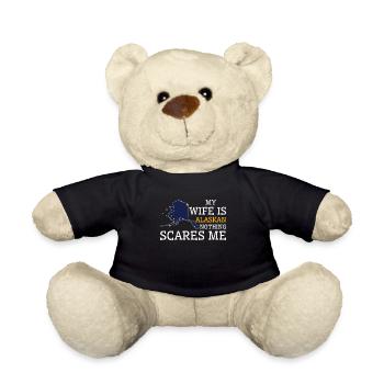 Rien ne me fait peur Alaskan épouse Alaska - Nounours - noir - Devant
