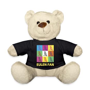 Eulen Fan Design - Teddy - Schwarz - Vorne