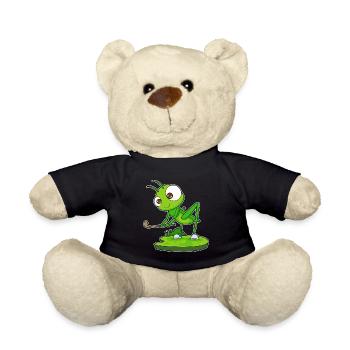 Caterpillar Field Hockey Field Hockey Stick Sports - Teddy Bear - black - Front