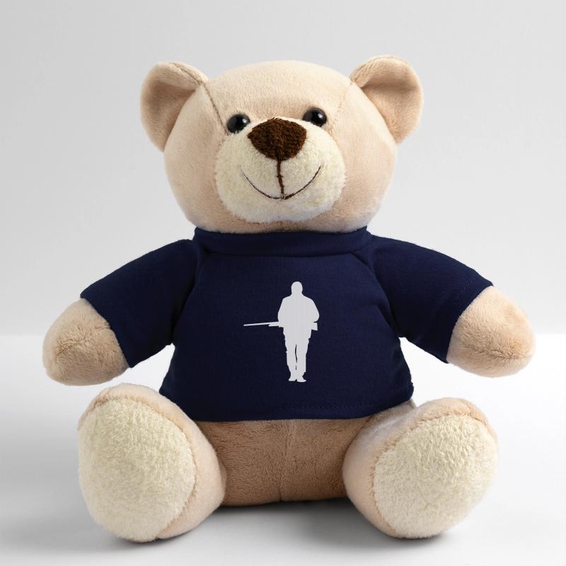 Silhouette de chasseur de chasse Nounours