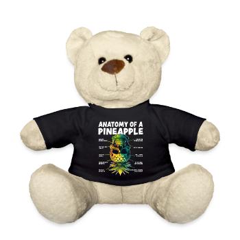 Anatomy of a Pineapple Upside Down Pineapple - Teddy Bear - black - Front