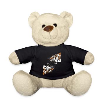 Raubkatze Königstiger Wildkatze Sibirischer Tiger - Teddy - Schwarz - Vorne