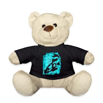 Koi Carpe Poisson Koi - Nounours - noir - Devant