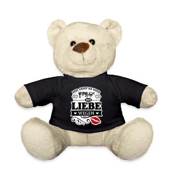 Der Liebe wegen - Teddy - Schwarz - Vorne