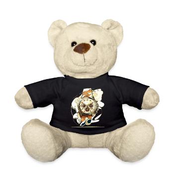 A vintage chronograph is a great timepiece - Teddy Bear - black - Front