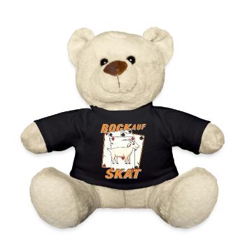 BOCK AUF SKAT - Teddy - Schwarz - Vorne