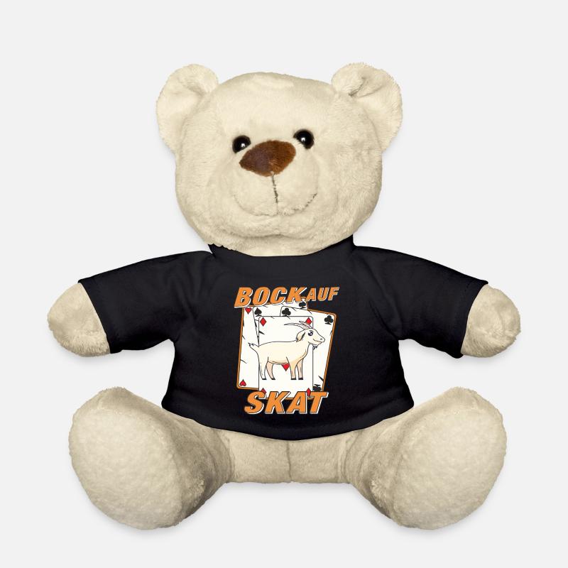 BOCK AUF SKAT - Teddy - Schwarz