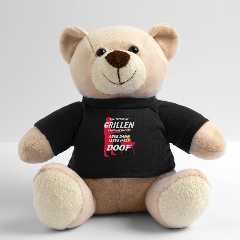 Grillen und Camper Geschenkidee Teddy