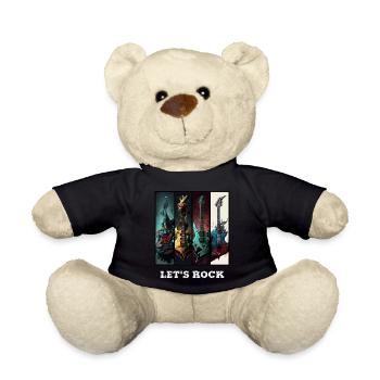 Rock lets - Teddy Bear - black - Front