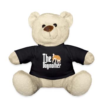 Akita Dog Mom Dogmother Dogs Mommy - Teddy - Schwarz - Vorne