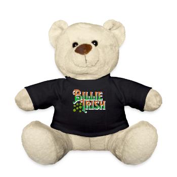 Billie Irish - St. Patricks Day - Paddy's Day - Teddy - Schwarz - Vorne
