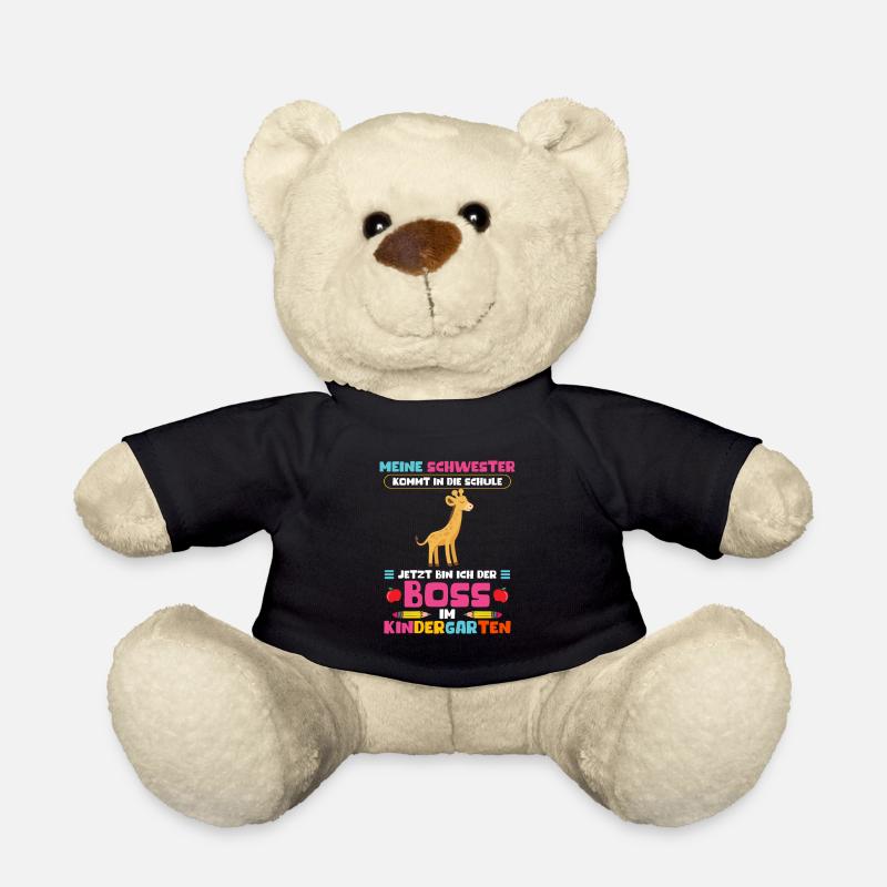 Schwester kommt in die Schule Jetzt bin ich Chef - Teddy - Schwarz