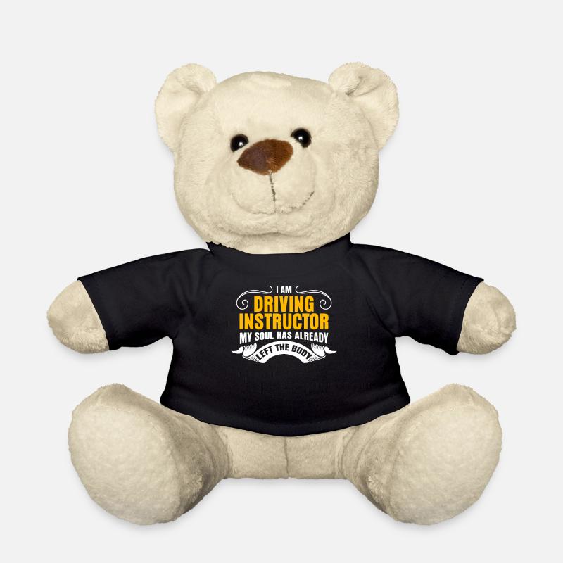 Moniteur d’auto-école - Nounours - noir