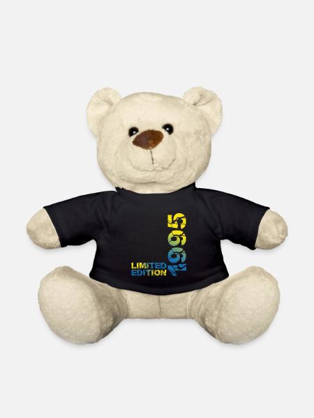 1995 Limited Edition Geburtstag Geschenk Frau Mann - Teddy - Schwarz