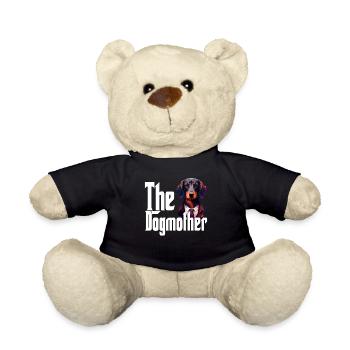 Teckel Chien Maman Chienne Chiens Maman Rottie - Nounours - noir - Devant