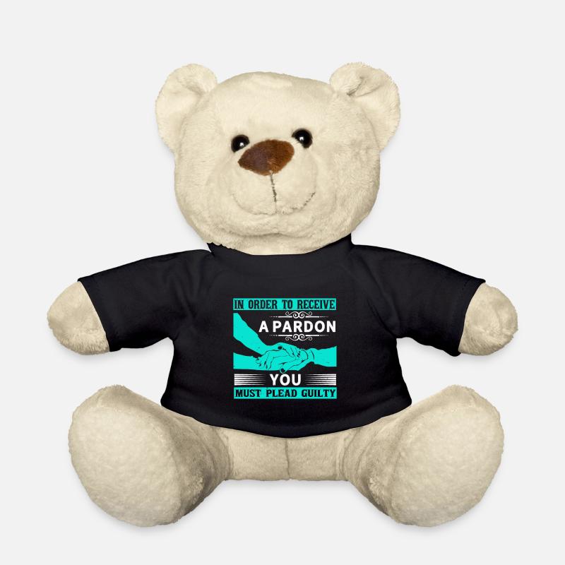 AFIN DE RECEVOIR UN PARDON VOUS - Nounours - noir