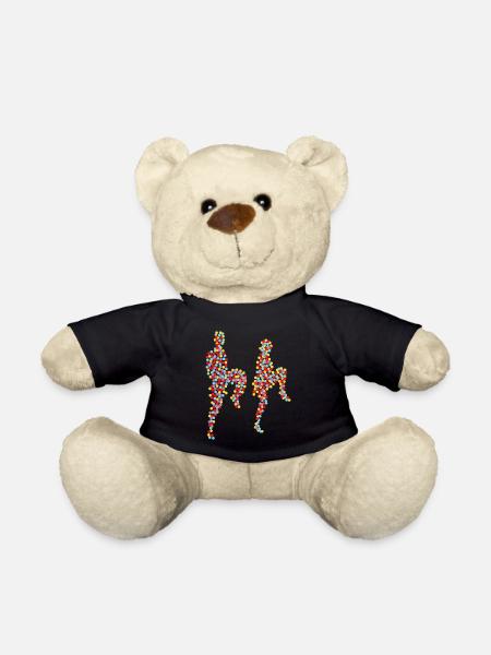 Boogie Woogie Tanzen Retro Swing - Teddy - Schwarz
