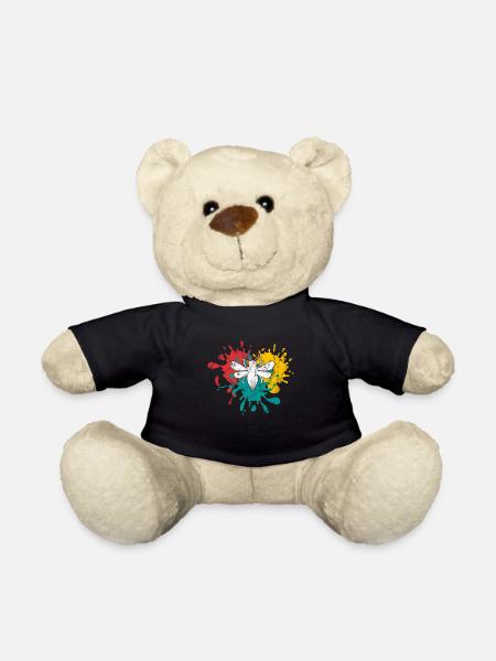 Biene - Teddy - Schwarz