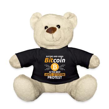 Acheter et utiliser Bitcoin - Nounours - noir - Devant