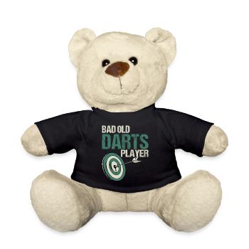 Bad Old Darts Player - Darts - Nounours - noir - Devant