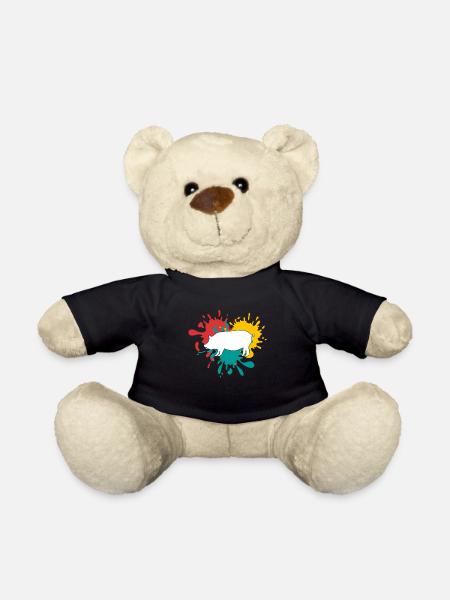 Schwein - Teddy - Schwarz