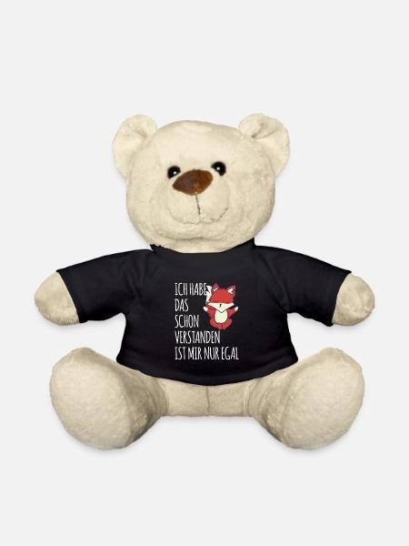 Ich habe das schon verstanden ist mur nur egal - Teddy - Schwarz