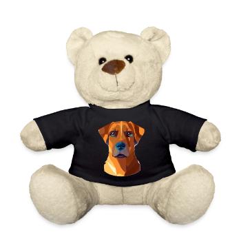 Hund Labrador Haustier Hundehalter Geschenk Hunde - Teddy - Schwarz - Vorne