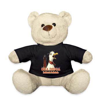 OHA North German panic attack Frisian North Sea - Teddy Bear - black - Front