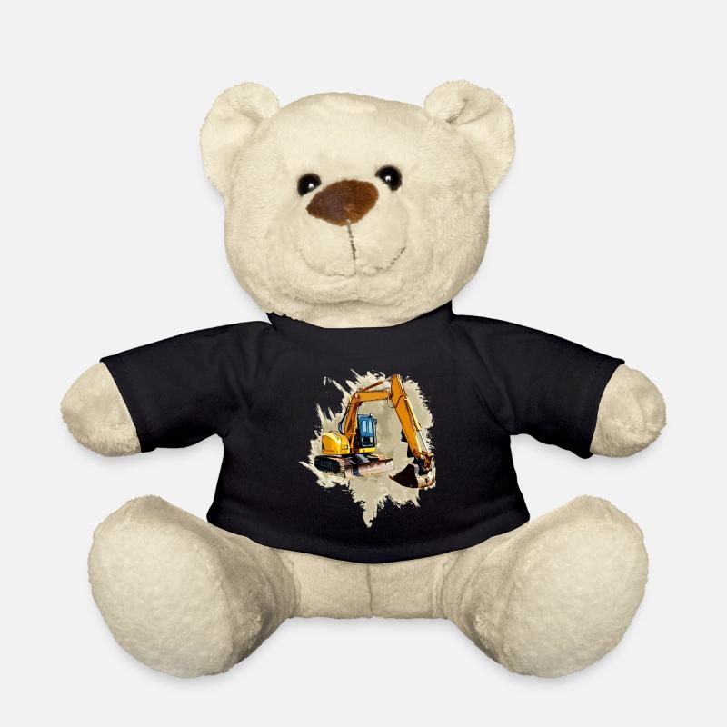 Pelle pelle - Nounours - noir