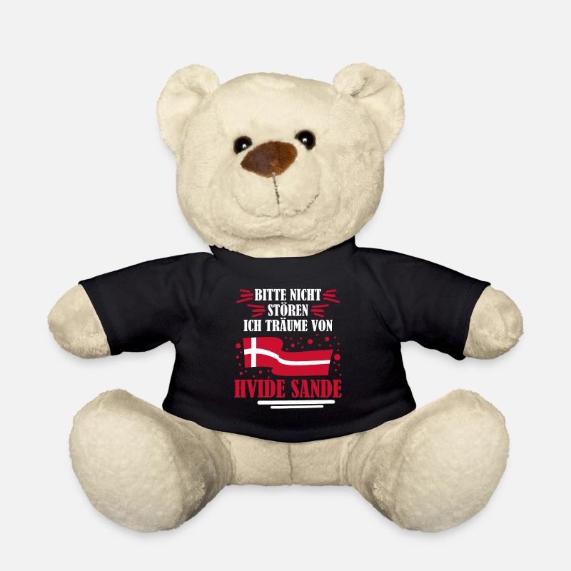 Hvide Sande Holmsland Klit Witz Dänemark - Teddy - Schwarz