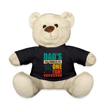 Le fan numéro un de papa Daddy’s Kid fier du - Nounours - noir - Devant