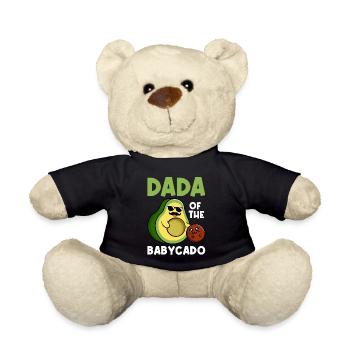 Dada par Babycado Guacamole Avocat Lover - Nounours - noir - Devant