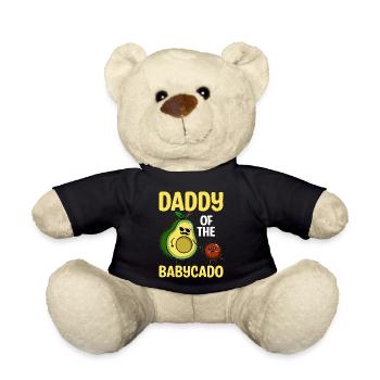 Guacamole Graphic Clothing Avocado Lovers - Teddy Bear - black - Front