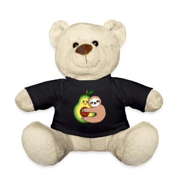 Avocado Herrenbekleidung Avocado Liebhaber - Teddy - Schwarz - Vorne