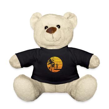Urlaub und SUP Stand up Paddle Balance - Teddy - Schwarz - Vorne