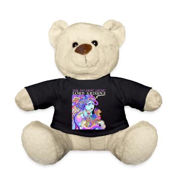 Hinduismus, Lord Krishna Flötenspieler, Indien - Teddy - Schwarz - Vorne