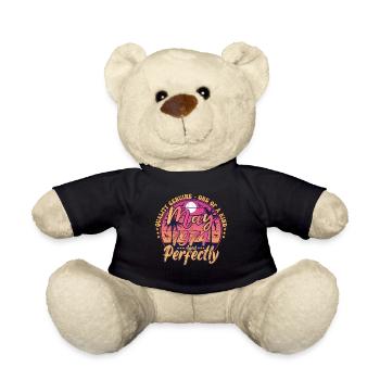 May 1974 anniversary 1974 Retro 1974 May - Teddy Bear - black - Front