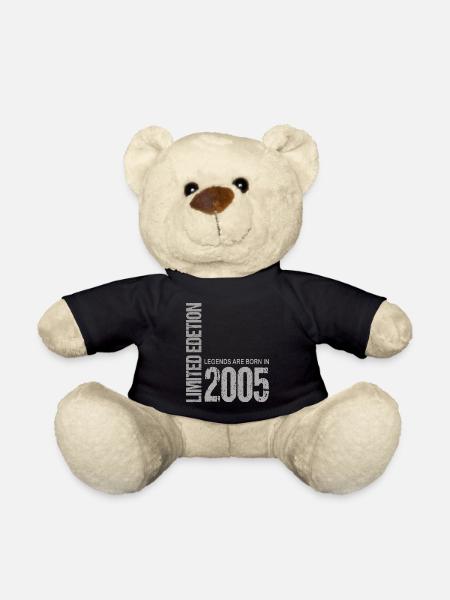 18. Geburtstag Junge Mädchen 18 Jahre 2005 Lustig - Teddy - Schwarz
