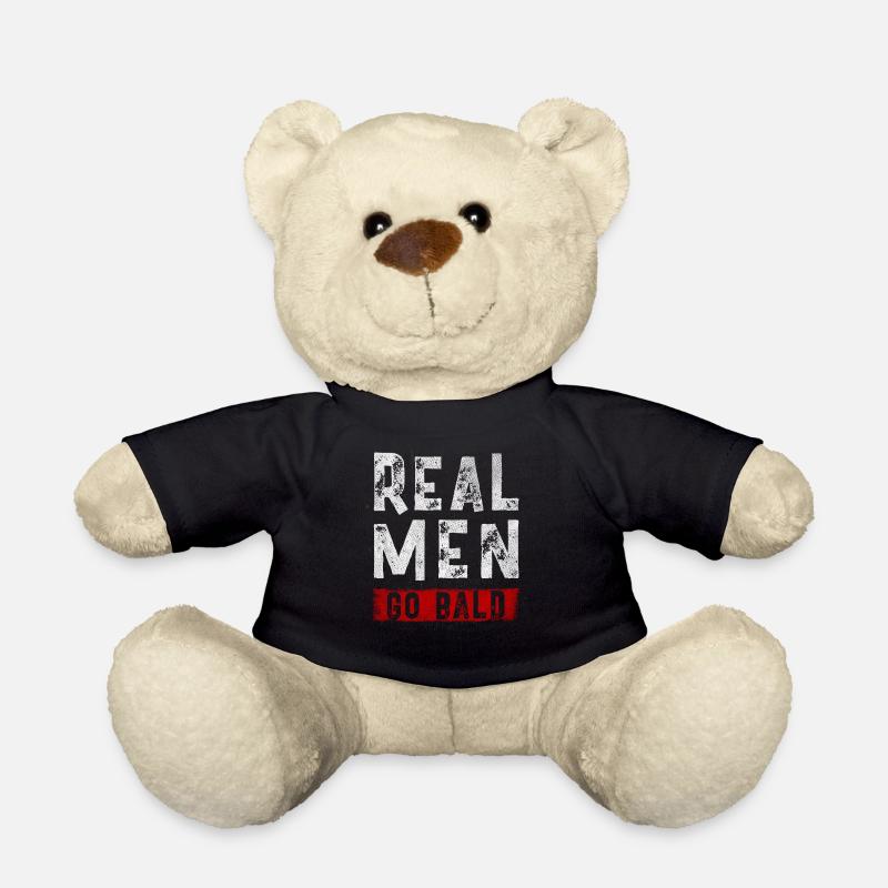Being Bald Bald Guy With A Beard Bald Dad - Teddy - Schwarz