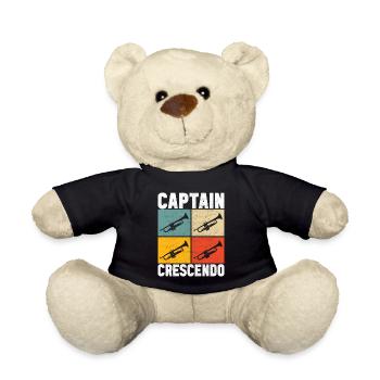Trompete Trompetenspieler - Teddy - Schwarz - Vorne